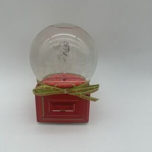 Vintage 2000 Neiman Marcus Dept 56 Music Christmas Figurine Snowglobe